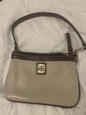 Dooney & Bourke little bone colored purse